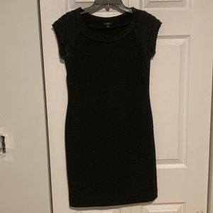Wool Black Ann Taylor Dress